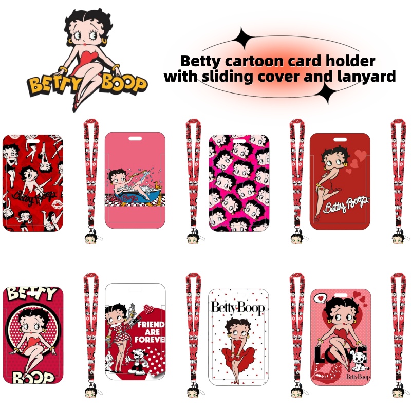Model Kit Anime Girl - Betty Boop Serie Anime Buskartenhalter, Campus-Essenskarte,
