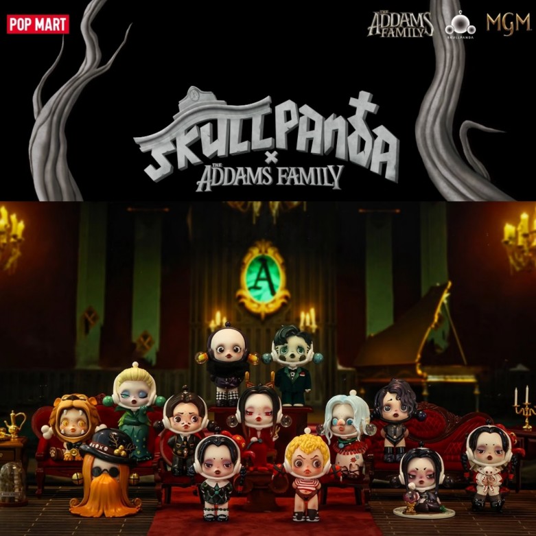 POP MART SKULLPANDA Addams Fam – Model Kit Anime Girl Bewertung und Preis