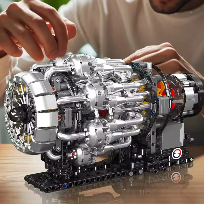 Mould King 10216 Turbojet Moto – Model Kit Engine Bewertung und Preis