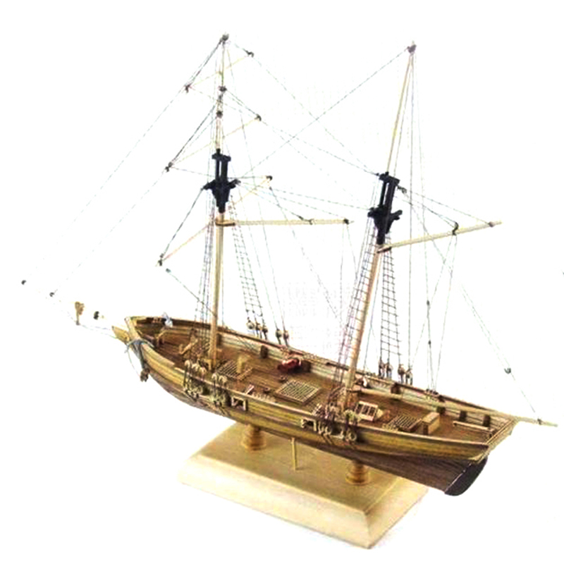 1:70 Neue Hafen Holz Segelboot – Model Kit Yacht Bewertung und Preis