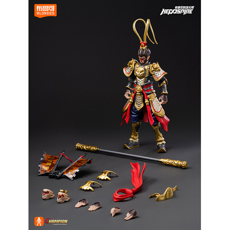 Auf Lager Blokees Affenkönig H – Model Kit Wukong Bewertung und Preis