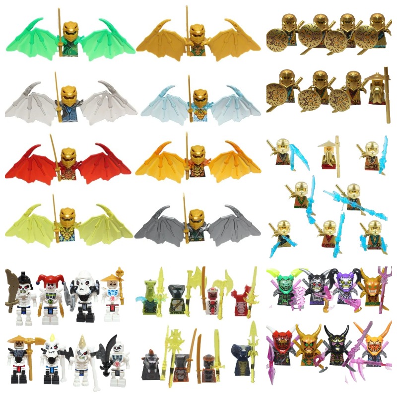 104-teiliges Ninja-Baustein-Pu – Model Kit Fantasy Bewertung und Preis