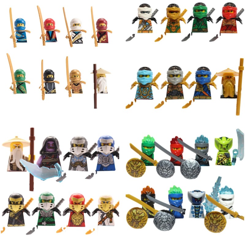 104-teiliges Ninja-Baustein-Pu – Model Kit Fantasy Bewertung und Preis