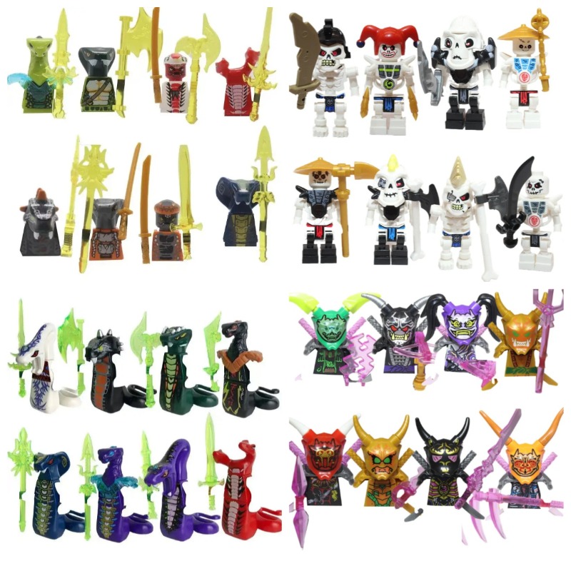 104-teiliges Ninja-Baustein-Pu – Model Kit Fantasy Bewertung und Preis