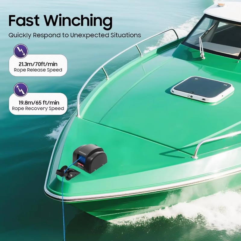 12V Elektrische Ankerwinde AC  – Model Kit Yacht Bewertung und Preis